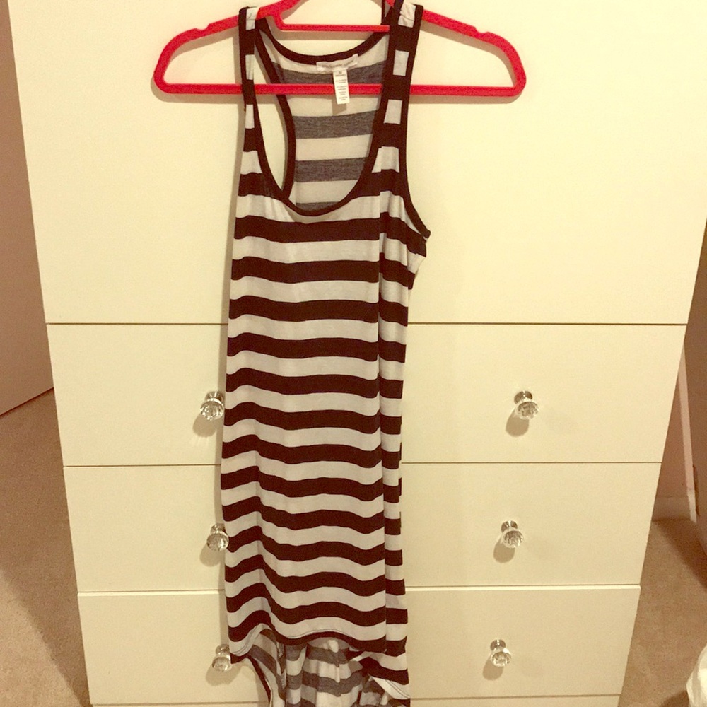 Black and white dress